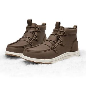 NWOT Size 9.5.  Bruno Marc Brown Slip-On Loafer Boots